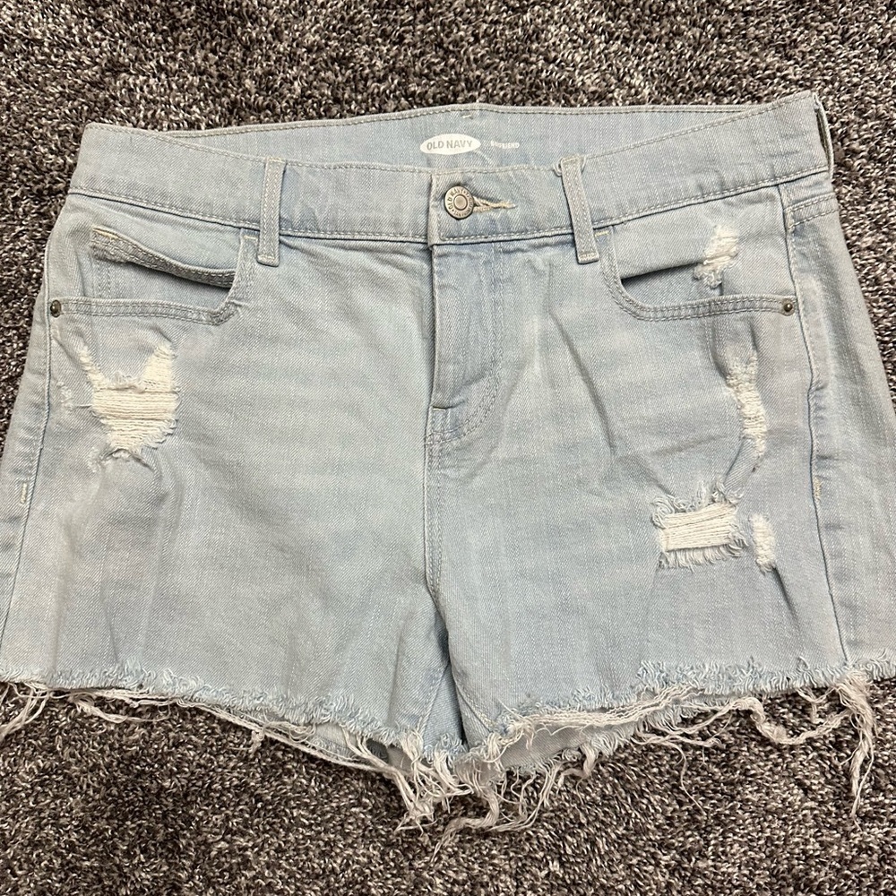 Old Navy High Waisted Jean Shorts